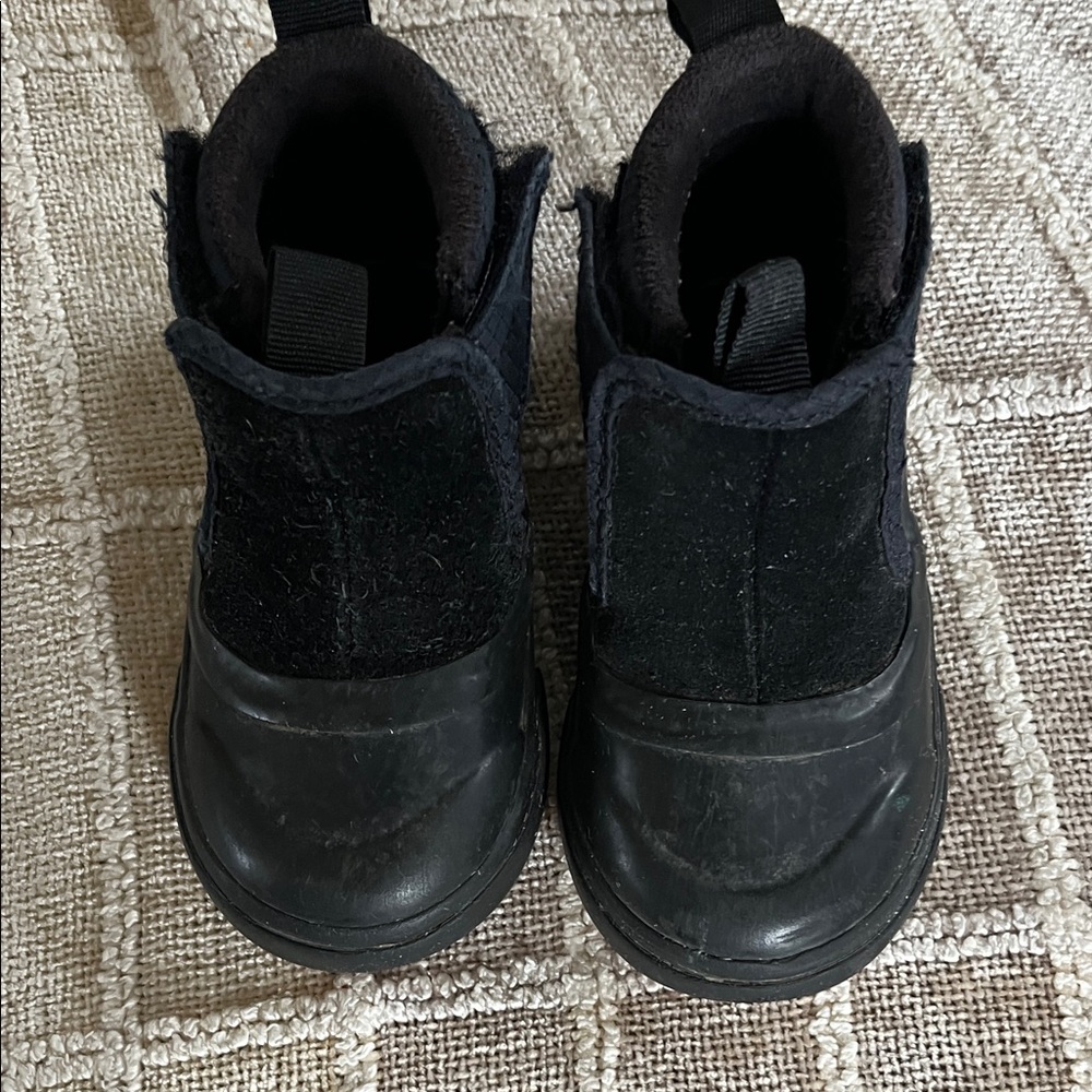 Vans Kids Black Ankle Boots toddler size 6